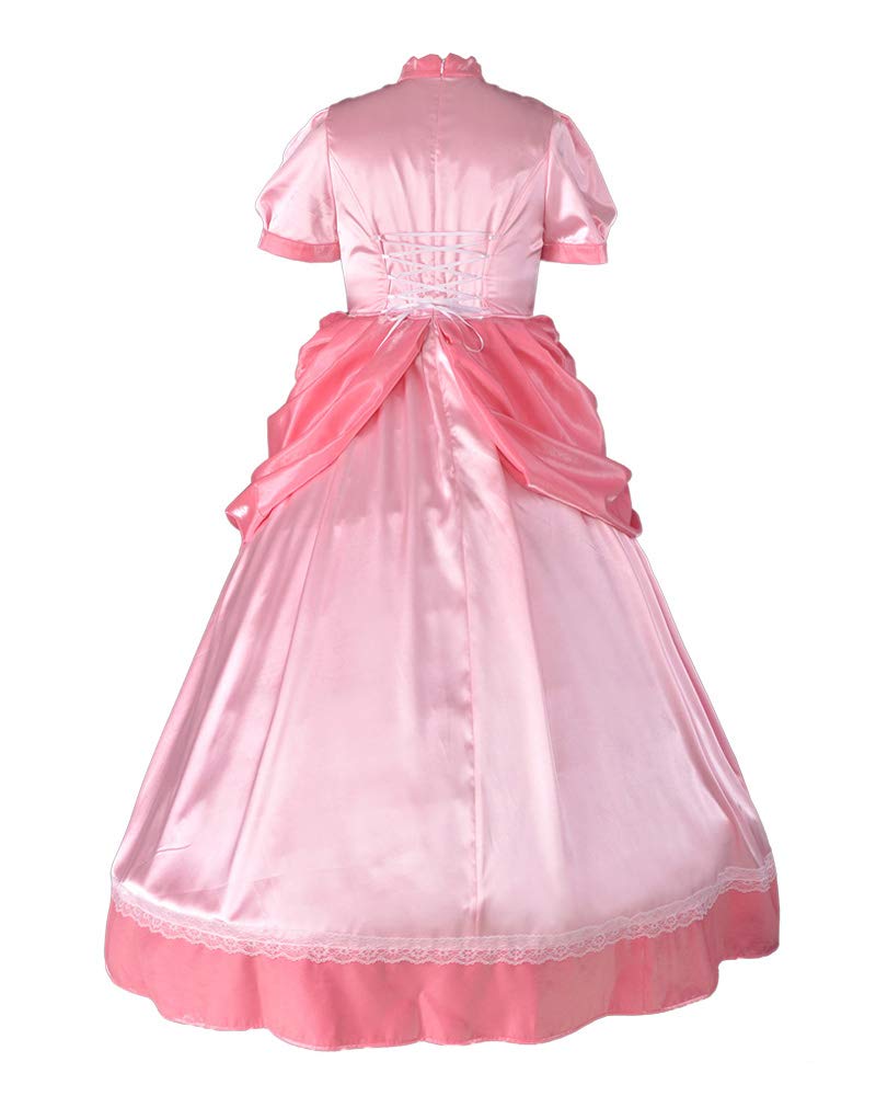 miccostumes Women's Costume Princess Cosplay Dress Deluxe Full Set with Crown Petticoat Earrings and Gloves (Small) - Image 3
